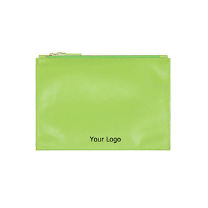 Fábrica China con 30 Años de Experiencia en Paparazzi # Bolsa de Maquillaje Cosmética Personalizada PA0001 de Piel Vegana con Cremallera para Mujer - Product Image 4