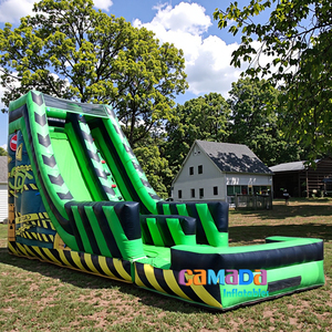 Nouveau design toboggan TOXIQUE toboggan gonflable château plein d'entrain toboggan <span class=keywords><strong>Juex</strong></span> Gonflables toboggan gonflable gonflable - Product Image 5