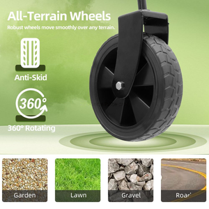 Venta Directa de Fábrica OEM Plataforma Plegable Todoterreno de Acero con Cuatro Ruedas Desmontables, Gran Capacidad y Alta Resistencia - Product Image 6