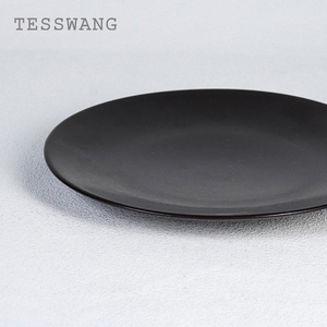 Assiettes en céramique de style occidental de luxe haut de gamme <span class=keywords><strong>vaisselle</strong></span> noire créative <span class=keywords><strong>service</strong></span> en porcelaine pour restaurant à domicile - Product Image 6