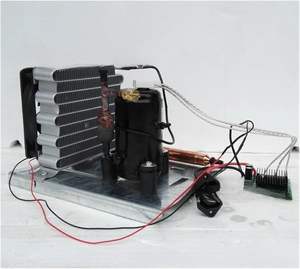 Unit Kondensasi DC Kompresor Pendingin Stainless Steel <span class=keywords><strong>DR</strong></span> MT27C untuk Pendingin Udara R134a 12V Kompatibel Garansi 5 Tahun - Product Image 5