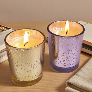 Vela Aromática Semielaborada con Cera Mixta Creativa con Temática de Cielo Estrellado, Regalo Perfumado para el Hogar, en Envase con Forma de Taza - Product Image 3