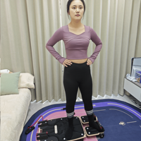 Reformer Pilates compact en bois d'érable, durable, portable et réglable, pour entraînement à domicile, entraîneur de glisse pour le gainage et outil de modelage corporel