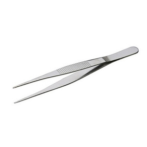 Pince à épiler en acier inoxydable épaissi 201, à pointe allongée, droite, courbée ou dentée, pour l'épilation et la dissection - Product Image 5