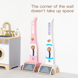 Trẻ em bằng gỗ của nhãn hiệu Nhà chơ<span class=keywords><strong>i</strong></span> nhà Đan Mạch giả vờ Máy hút bụ<span class=keywords><strong>i</strong></span> trò chơ<span class=keywords><strong>i</strong></span> - Product Image 5