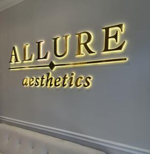 Tùy chỉnh Acrylic signage chữ Backlit 3D kênh chữ dẫn chiếu sáng ngoài trời kinh doanh bảng hiệu dẫn đăng ký - Product Image 6