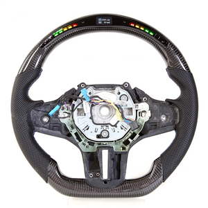 Volant en fibre de carbone LED compatible avec les séries G20, G22, G26, G30, G60, G80, G82, F90, G90, F97, F98, F95, X3M, X4M, X5M, X6M, M3/5, 3/5 - Product Image 1