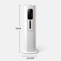 Humidificateur intelligent à ultrasons sur pied de grande capacité