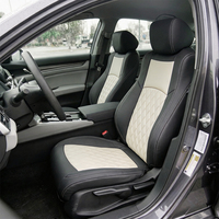 Housses de siège auto TOPFIT universelles avec surpiqûres diamantées pour la plupart des voitures, ensemble complet, protection de siège auto de haute qualité