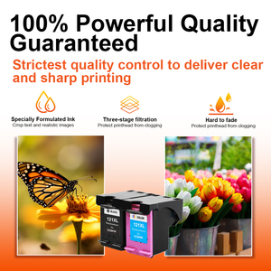 适用于惠普HP121 HP121XL桌面喷射F4280 F4288喷墨打印机墨盒的Topjet 121XL再制造彩色墨盒121 XL - Product Image 4