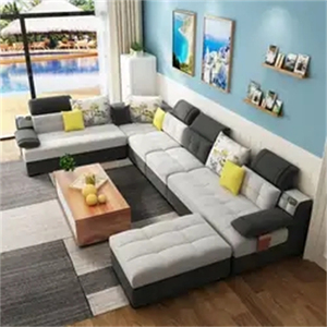 Nhà Máy Bán Buôn Giá Da Sofa Set Phong Cách Hiện Đại Da Chính Hãng Sofa 1 + 2 + 3 Ghế Rắn Khung Gỗ Khách Sạn Phòng Khách Sofa - Product Image 1