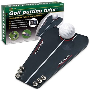 Pro Tutor <b>Golf</b> Putting Trainer Practice Board Indoor Outdoor Putter Alignment Aid Training Tool - Product Image 1