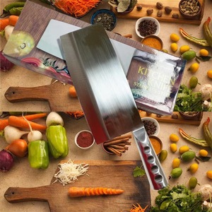 Stainless Steel Kitchen Knife 10-11.9 In Durable Cleaver For Chopping Meat And Vegetables - Product Image 1
