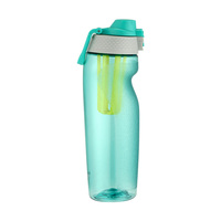 HAERS 2023 Nouveau design Logo personnalisé 700ml sans BPA Eastman Tritan Bouteille à vide pour boisson thermique Bouteille d'eau pour le sport avec sangle