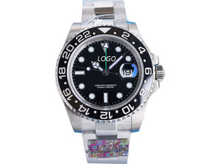 Montre automatique de luxe pour homme Pepsi, avec verre saphir, bracelet en acier inoxydable, design tendance, décontractée et professionnelle - Product Image 5