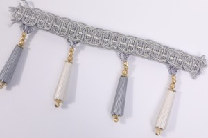 Baxarama - Franges perlées 100% polyester pour rideaux, ameublement, textile de maison, décoration intérieure - Origine Chine - Modèle <span class=keywords><strong>Y70</strong></span> - Product Image 3