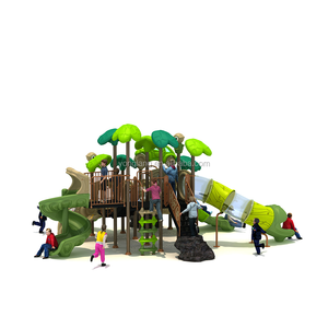 गर्म बिक्री प्लास्टिक स्लाइड उद्यान बच्चे खिलौना बड़ा आउटडोर खेल का मैदान बच्चों के लिए - Product Image 5