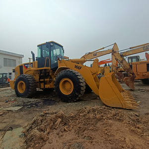 Chargeuse frontale Caterpillar CAT966F d'occasion du Japon, 6 tonnes, 3,5 m³, moteur à haute efficacité, pompe, moteur, en stock - Product Image 4