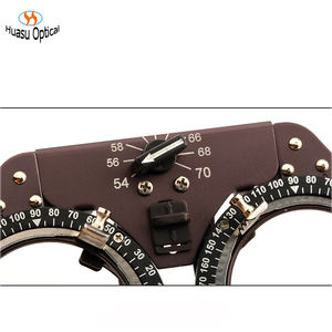 Gute Qualität Günstige Titan legierung Trial Frame Ophthalmic Equipment Einstellbare 54-70 Optometrie Okular Trial Glasses Eye Test - Product Image 5