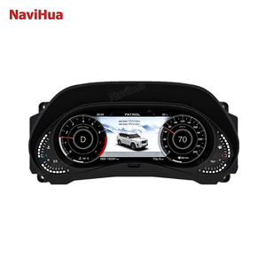 Navihua Car Upgrade LCD Dashboard para Nissan Patrol Y62 2008-2022 Digital Cluster Linux System Instrument Auto <span class=keywords><strong>Virtual</strong></span> Cockpit - Product Image 1