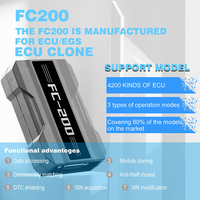 Programmeur et outil de clonage ECU CG FC200 en ABS, version complète, universel 12V, mise à niveau pour AT200 pour véhicules