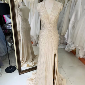 Shop Online Gold Halter Prom Dresses Customizable Short Sleeves | Alibaba.com Shop Online Gold Halter Prom Dresses Customizable Short Sleeves | Alibaba.com