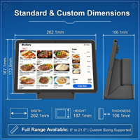 ELC POS1096T Tableta POS Táctil de 11 Pulgadas, Android 16, 4+64GB, 280nits, NFC, Pantalla Táctil de 10 Puntos, Google Play, Punto de Venta para Restaurante