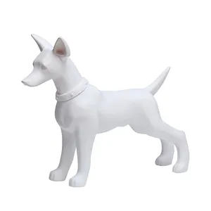 Bolt-A собаки чихуахуа пластиковые дешевые собаки для продажи белого цвета для собак дисплей одежды манекены кукла для продажи кукла