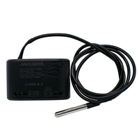 Tuya WiFi capteur de température intelligent moniteur interrupteur 7-32V 85-250V Thermostat de surveillance passif relais de Contact sec fonctionne avec Alexa
