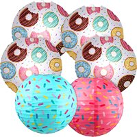 Lanternes en papier écologiques pour enfants, pour anniversaires, baby showers, remises de diplômes, Noël, Pâques, Nouvel An - Assortiment personnalisable