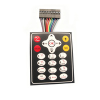 Connecteur FFC/FPC, Dômes Métalliques, Clavier à Membrane avec Retour Tactile, Couleur Personnalisée, Finition Brillante/Mate pour Appareils Électroménagers