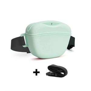 Bolsa de Silicona para Premios de Perro con Logotipo Personalizado, Bolsa para Premios con Clicker de Entrenamiento para Correa, con Cierre Magnético y Clip para Cintura - Product Image 5