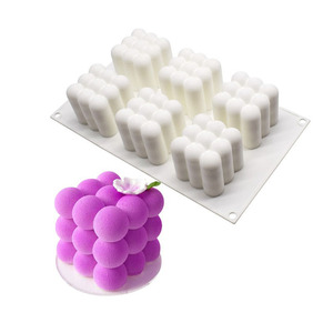 Molds Candle Mold Jieshida Custom Emoji Perfume Silicone Molds 3d Candle Mold
