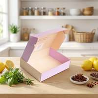 Boîte rectangulaire renforcée et épaissie pour l'e-commerce, l'agriculture, les livres, les vêtements, l'électronique, les aliments, en carton ondulé offset