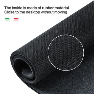 Tapis de souris Alcantara OEM & ODM en tailles 30*40cm & 40*90cm Grands tapis de bureau Tapis de souris personnalisable pour une utilisation confortable - Product Image 6