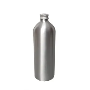 Bouteille en aluminium pour huiles essentielles, gourde jetable de 50 ml, 100 ml, 250 ml