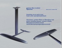 Ensemble de foil en fibre de carbone d'usine OEM pour le paddleboard, le kitesurf et le windsurf - Débutant professionnel
