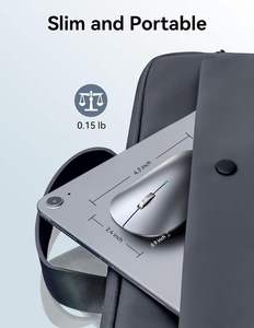 <b>Wireless</b> <b>Mouse</b> BT5.0/3.0 2.4GHz USB Receiver Silent <b>Computer</b> <b>Mouse</b> Rechargeable Portable Bluetooth <b>Mouse</b> for Laptop - Product Image 4