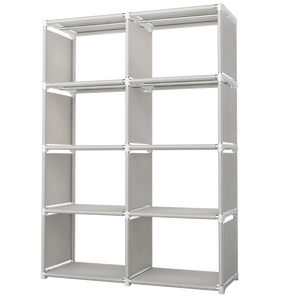 Armoire <span class=keywords><strong>de</strong></span> rangement en tissu multifonctions, bibliothèque <span class=keywords><strong>de</strong></span> bureau moderne <span class=keywords><strong>simple</strong></span> <span class=keywords><strong>et</strong></span> personnalisable, étagère pour organiser - Product Image 6