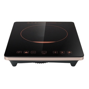 Table de cuisson en céramique portable à double tête 500W, commande tactile, contrôlée par application, 2 brûleurs avec minuterie numérique et 5 niveaux de puissance - Product Image 1