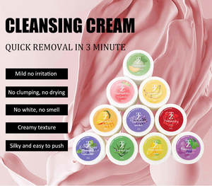 Gel crème pour enlever les extensions de cils, extraits végétaux |   Nettoyage écologique |   Sûr pour les yeux sensibles |   Colle pour cils en gros - Product Image 1