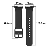 Nouvel Arrivage Bracelet de Remplacement en Silicone Respirant pour Montre, Bracelet Souple avec Boucle Magnétique Colorée pour Redmi Watch 6