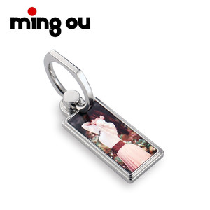 Portachiavi con Anello per <span class=keywords><strong>Cellulare</strong></span> in Lega di Zinco Personalizzabile per Sublimazione a Prezzo di Fabbrica - Product Image 3