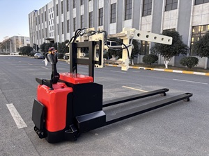 Electric Pallet <strong>Truck</strong> with <strong>Clamp</strong> Attachment - Product Image 5