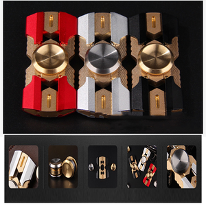 Áo giáp cơ khí tinh khiết đồng kim loại EDC Giải nén đồ chơi dễ sử dụng cảm giác đồ chơi sinh nhật Quà Tặng chống lo âu <span class=keywords><strong>Fidget</strong></span> <span class=keywords><strong>Spinner</strong></span> - Product Image 5