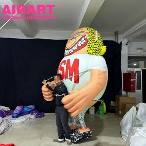 Divertido Marioneta Inflable <span class=keywords><strong>de</strong></span> Hombre. Marioneta Inflable <span class=keywords><strong>de</strong></span> Hombre Regordete para Actividades - Product Image 2