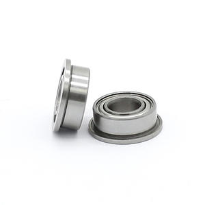 Roulements à billes à gorge profonde miniatures en acier inoxydable SMF104 105 106ZZ avec brides latérales, directement de l'usine - Product Image 1