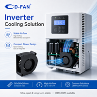 Ventilateur centrifuge haute vitesse 50x50x20mm 5000 tr/min 50mm 5V DC sans balais 12V pour solution de refroidissement d'onduleur
