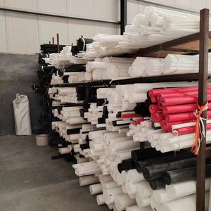 China Factory Custom Size 10-300mm Cast Nylon Rod Natural Color White PA6 Round Rod-Nylon & Nylon <b>Plastic</b> Rods - Product Image 4