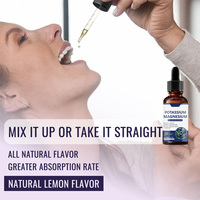 Gouttes liquides OEM Stress Comfort avec glycinate de magnésium, bromélaïne, teinture de vitamines pour adultes